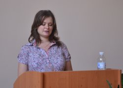 Світлана Макаринська, аспірант кафедри лісового господарства УНУС